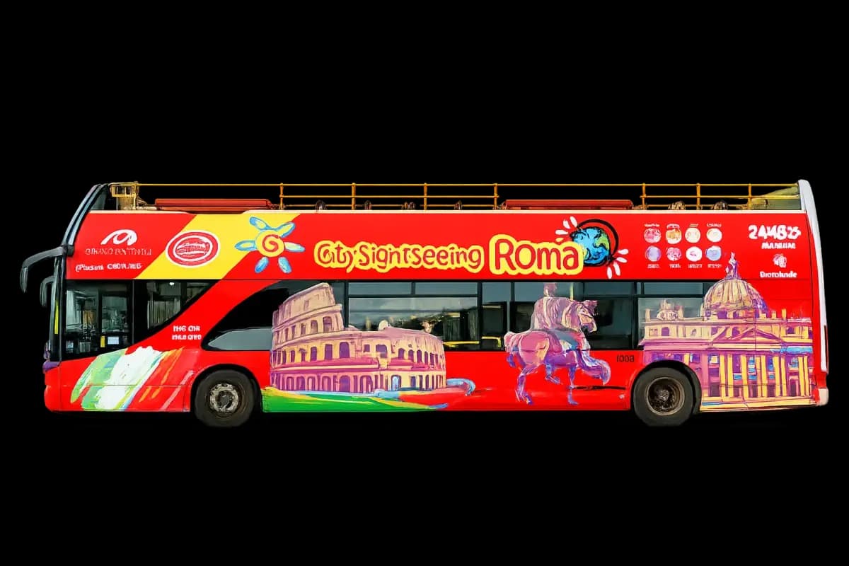 City Sightseeing Roma – 24 Hours Hop-On Hop-Off Ticket