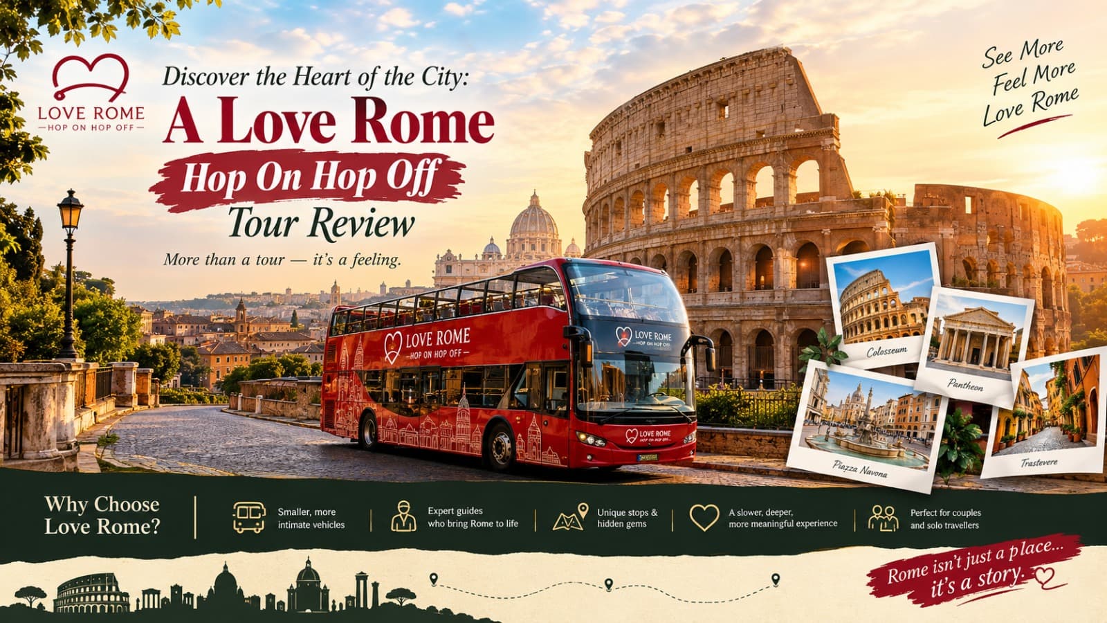 Discover the Heart of the City: A Love Rome Hop On Hop Off Tour Review