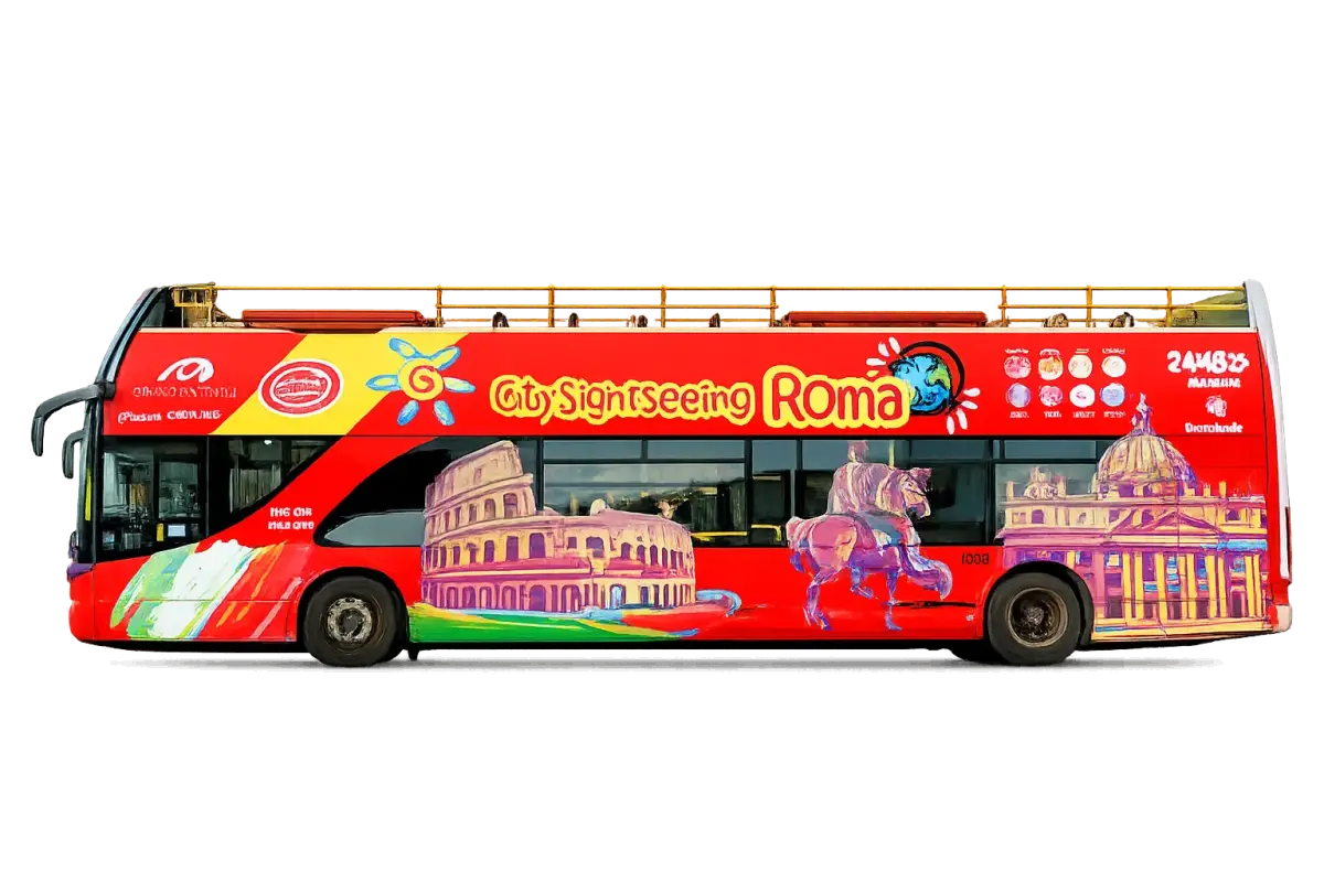 City Sightseeing Roma – 24 Hours Hop-On Hop-Off Ticket